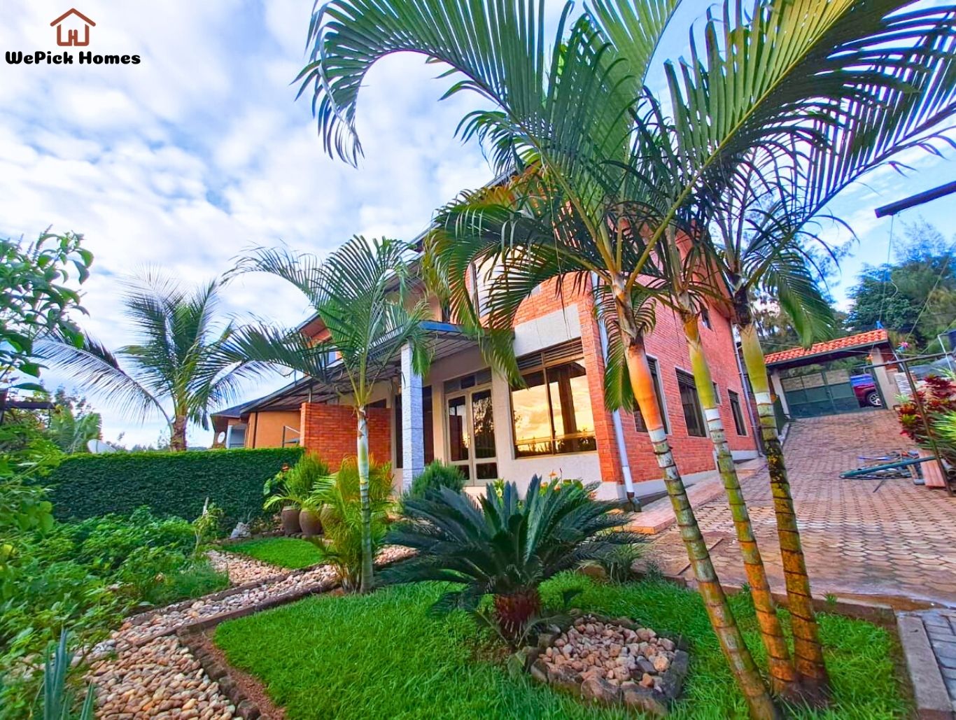 4-Bedroom House for Rent in Kibagabaga, Kigali | WePick Homes Real Estate.